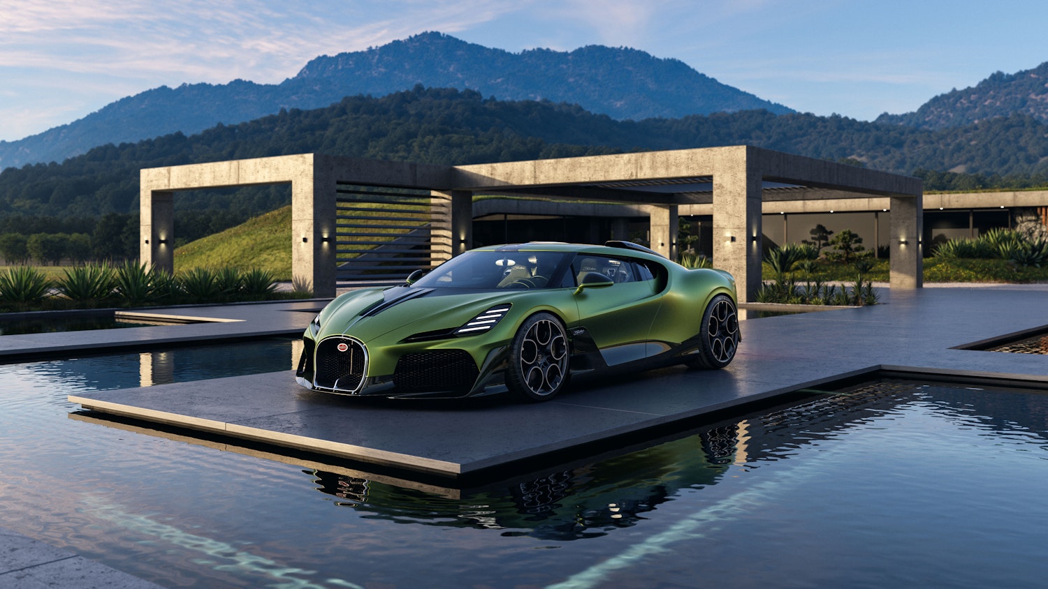 Haute couture auto, colecția de vară: Bugatti Brouillard