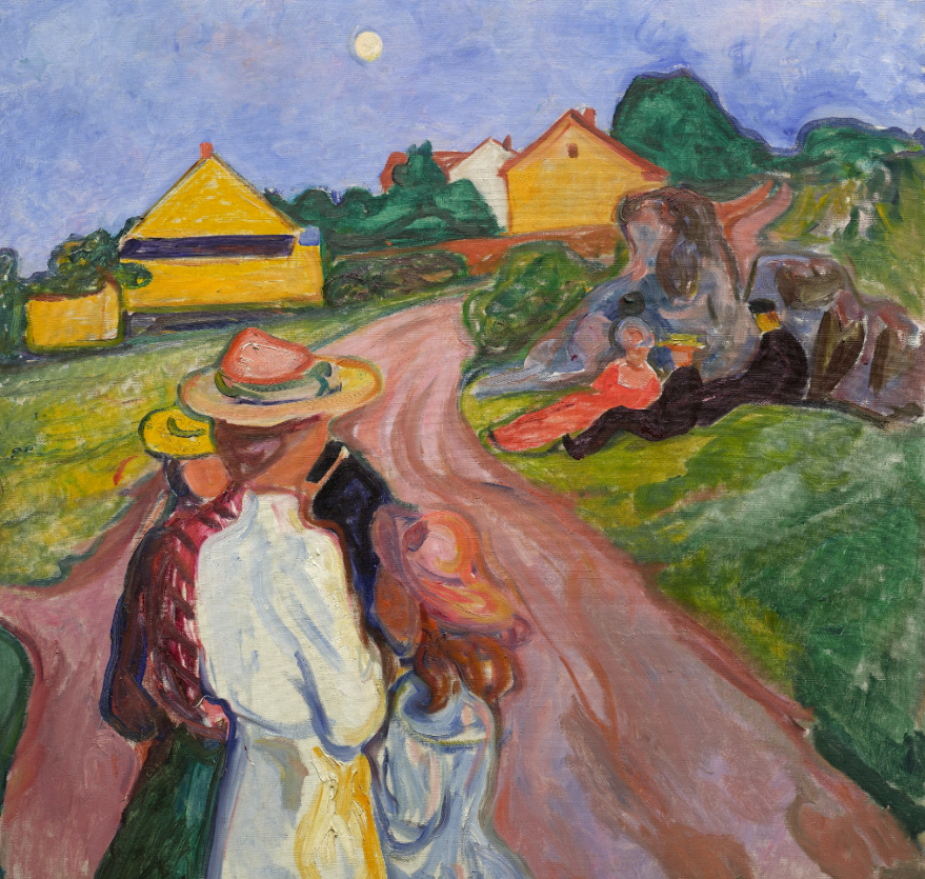 Edward Munch_Sankthansnatt (Midsummer Night)_35 mil